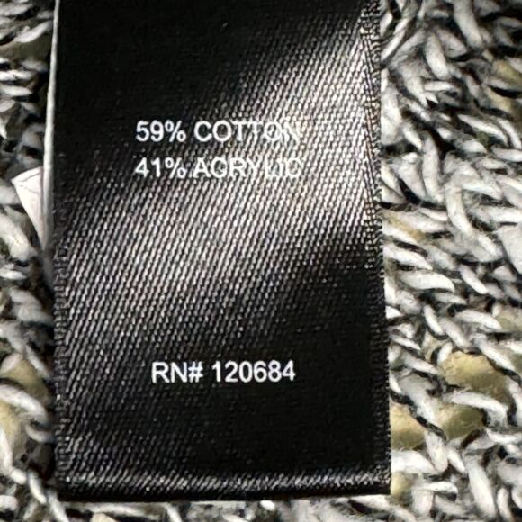 Torrid Womens 2 Black White Cardigan Sleeveless Open Front Lightweight Sweater - Picture 9 of 12